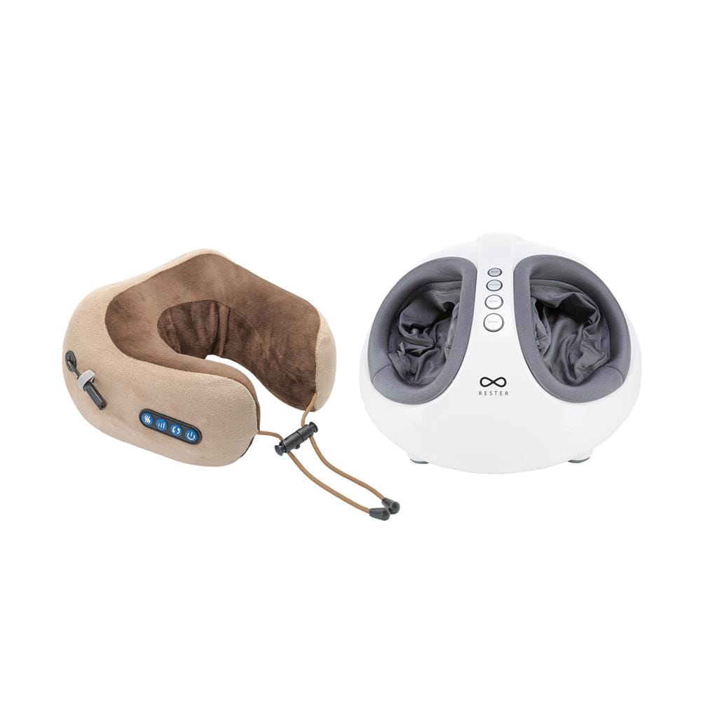 ชุดเครื่องนวดคอและเครื่องนวดเท้าไฟฟ้า RESTER INAP+ISTEPP E-8099
