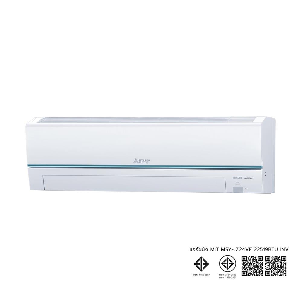 แอร์ผนัง MITSUBISHI MSY-JZ24VF 22519 บีทียู อินเวอร์เตอร์