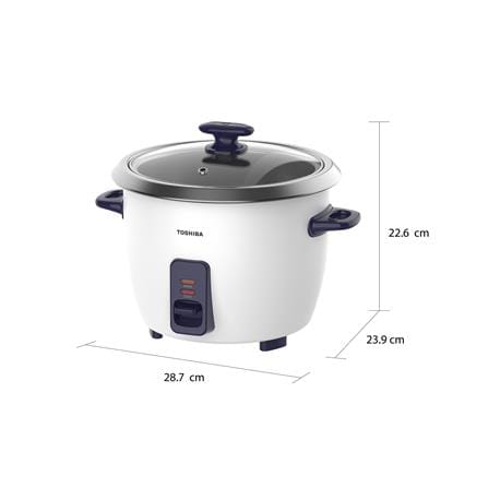 หม้อหุงข้าว CONVENTIONAL TOSHIBA RC-13MHUTH(B) 1.3 ลิตร_3