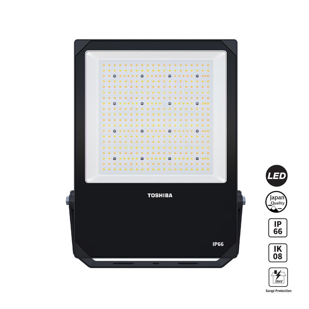 สปอตไลท์ภายนอก LED TOSHIBA FT-LED-FLT-040 200 วัตต์ DAYLIGHT