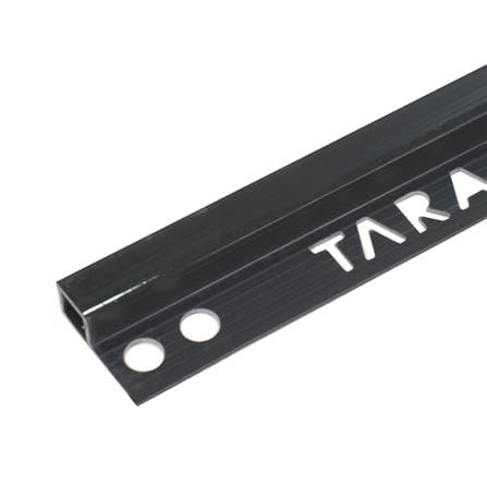 คิ้ว PVC เหลี่ยม TARA 10 มม. 2 ม. สีดำ_0
