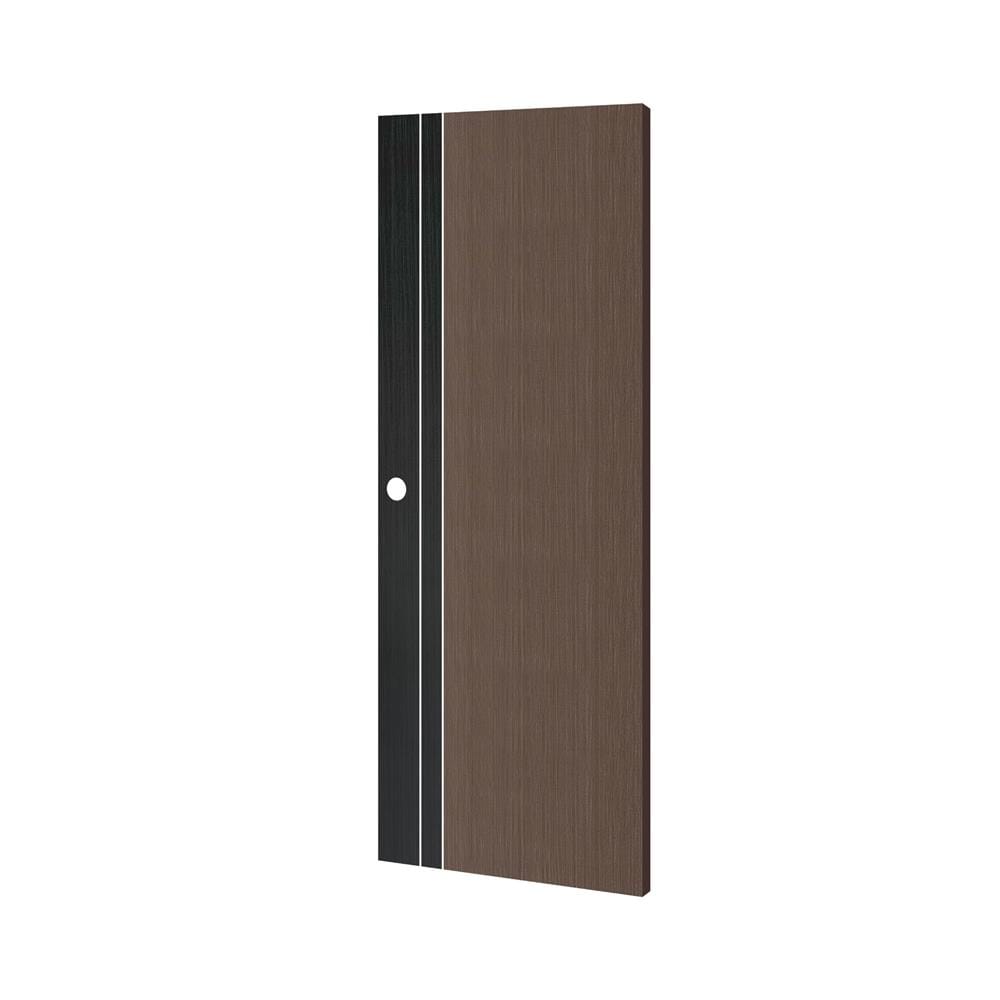 ประตูภายใน UPVC เจาะลูกบิด ECO-DOOR PX1 80x200 ซม. สีทูโทนโอ๊ค