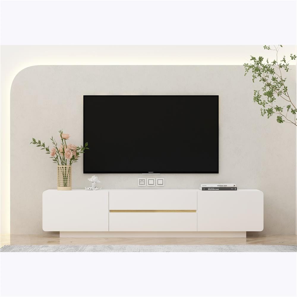 ตู้วางทีวี TOMATO HOME DESIRE 200 ซม. สีขาว