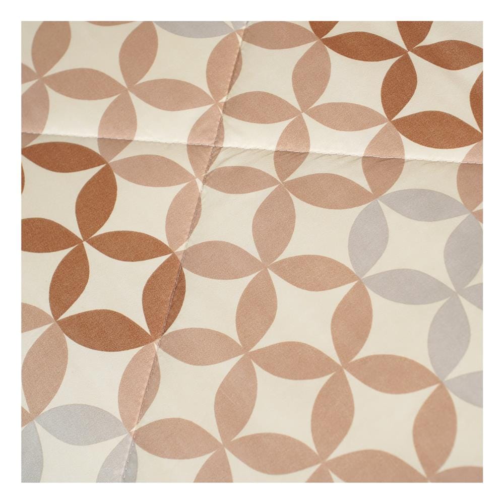 ชุดผ้าปูที่นอน 3.5 ฟุต (ชุด 4 ชิ้น) HOME LIVING STYLE MOTION สี BROWN
