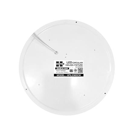 ไฟเพดาน LED HI-TEK HFIL236DCW 15 นิ้ว 36 วัตต์ DAYLIGHT/COOL WHITE/WARM WHITE สีขาว_2