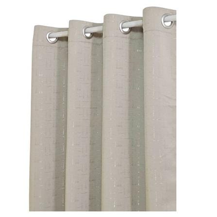 ผ้าม่าน EYELET HOME LIVING STYLE FANAR UV 140x220 ซม. สีครีม_1