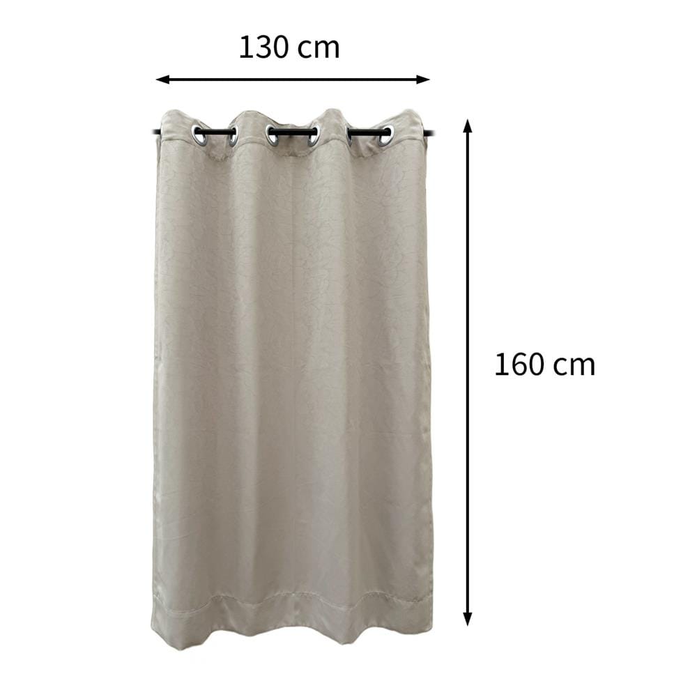 ผ้าม่าน EYELET HOME LIVING STYLE MANTRA UV 130x160 ซม. สีน้ำตาล