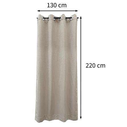 ผ้าม่าน EYELET HOME LIVING STYLE MANTRA UV 130x220 ซม. สีน้ำตาล_5