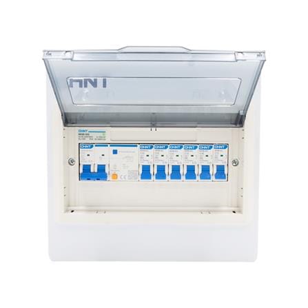 ชุดตู้คอนซูมเมอร์ยูนิต 6 ช่อง พร้อม เมน RCBO 50A และเบรกเกอร์ลูกย่อย CHINT_2