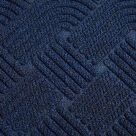 พรมเช็ดเท้าดักฝุ่น HOME LIVING STYLE SCALLOP 45x75 ซม. สีน้ำเงินเข้ม_1