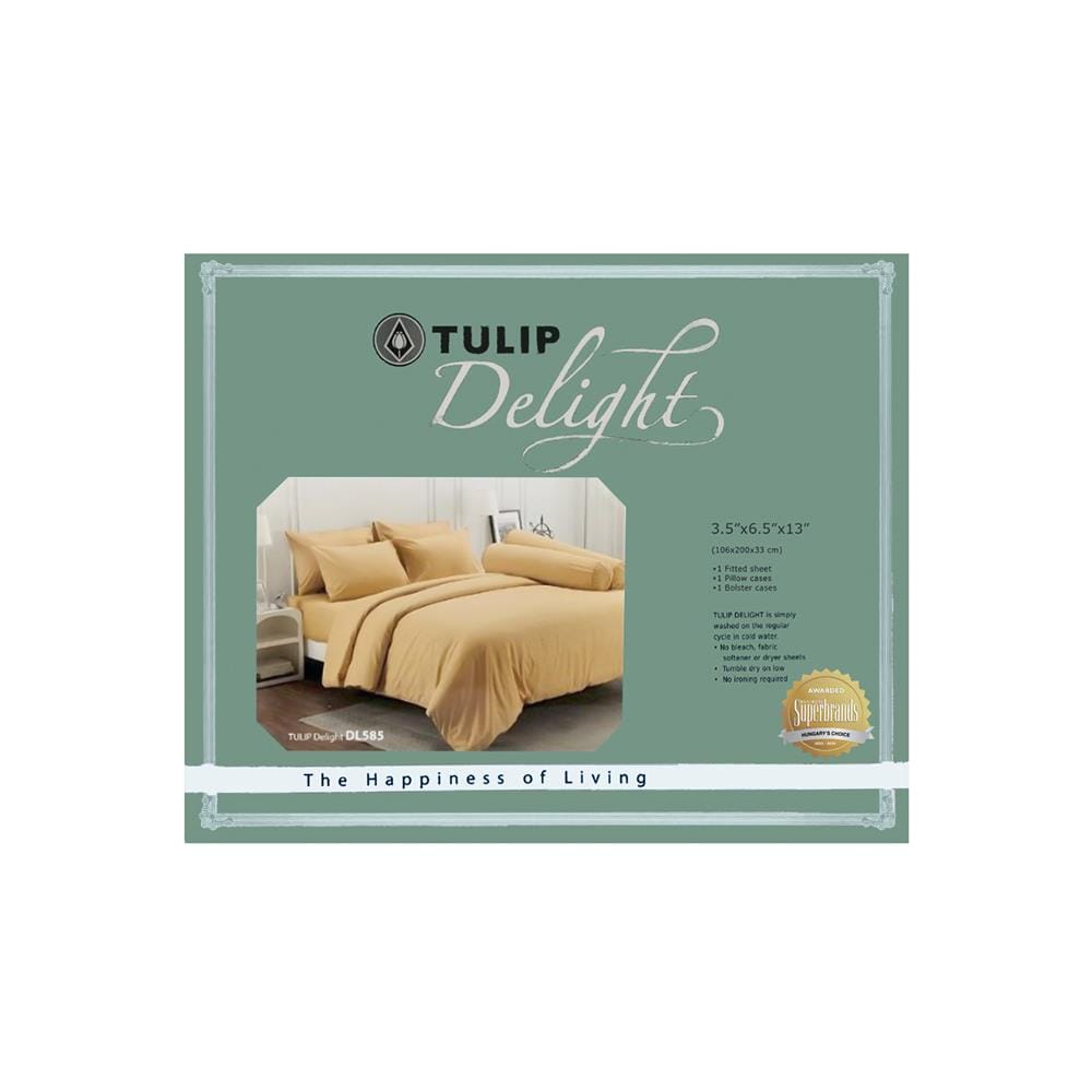 ชุดผ้าปูที่นอน 3.5 ฟุต (ชุด 3 ชิ้น) TULIP DELIGHT 60058-DL585