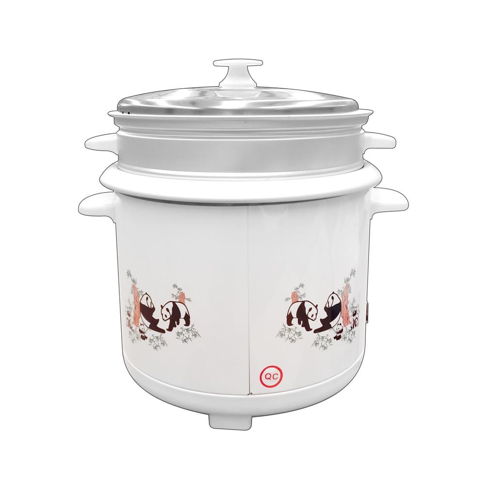 หม้อหุงข้าว MANUAL 1.8 ลิตร SKG SK-518 ลายแพนด้า สีขาว
