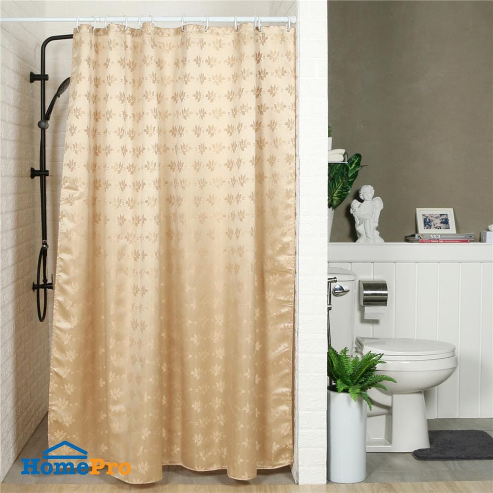 ม่านห้องน้ำ POLYESTER WSP HP/SCP-55/MI-04 180x180 ซม.