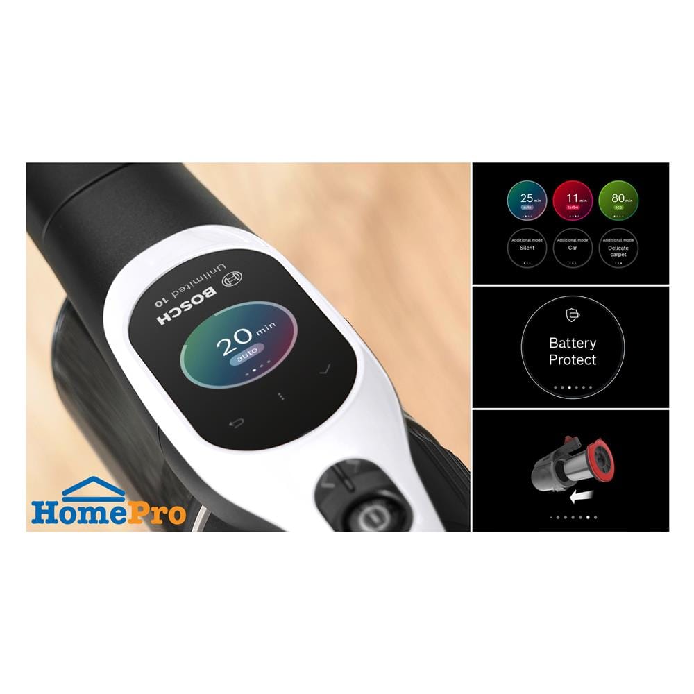 เครื่องดูดฝุ่นแบบด้าม BOSCH BCS1041WAC