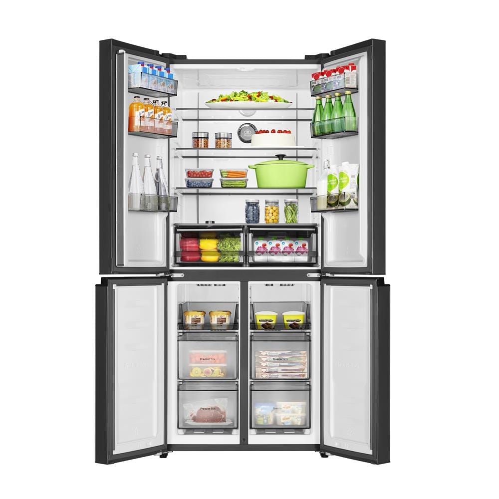 ตู้เย็น MULTI DOOR HISENSE RQ662N4TWU 18 คิว กระจกขาว