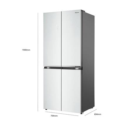 ตู้เย็น MULTI DOOR HISENSE RQ662N4TWU 18 คิว กระจกขาว_7