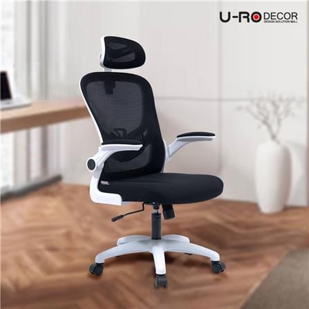 เก้าอี้สำนักงาน U-RODECOR GARDA สีดำ_11