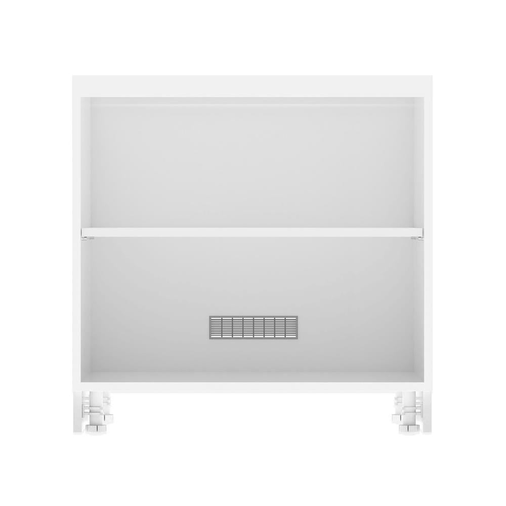 โครงตู้ล่างบานคู่ CABIN UPVC 90x83.5 ซม. สีขาว