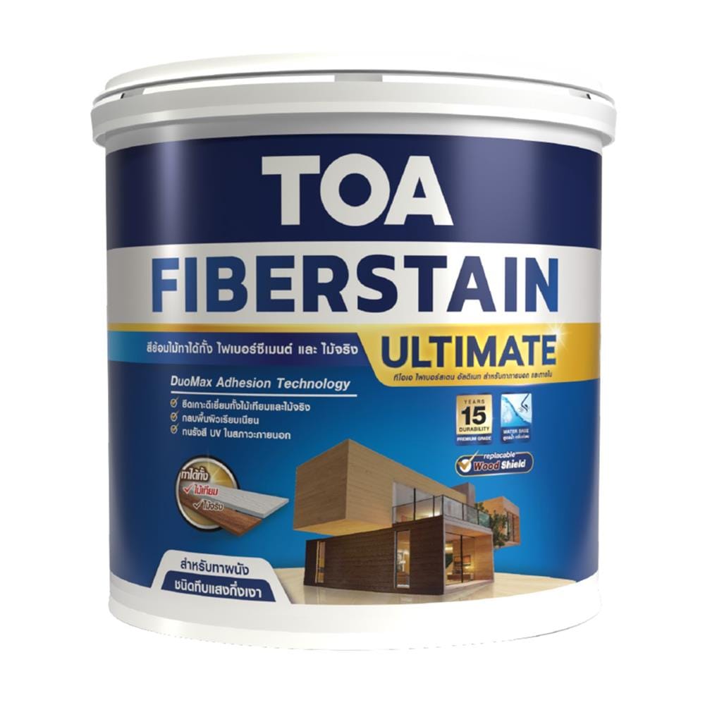 สีทาไม้ TOA ไฟเบอร์สเตน อัลติเมท BASE A สีขาว 1 แกลลอน