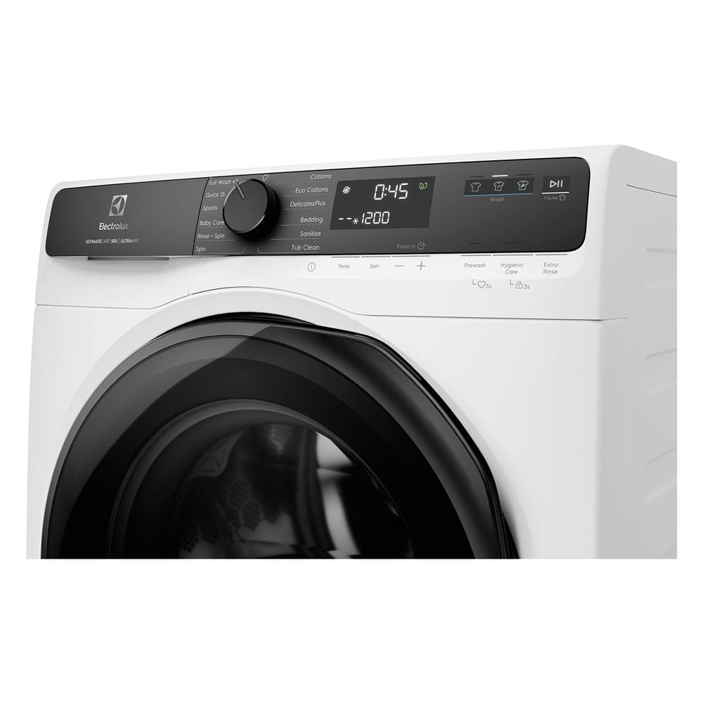 เครื่องซักผ้าฝาหน้าพร้อมขาตั้ง ELECTROLUX EWF1343P5WC 13 กก. 1400RPM อินเวอร์เตอร์ สีขาว
