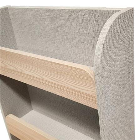 ชั้นวางหนังสือเด็ก FURDINI TORI 50 ซม. สี PINE OAK/ขาว_2