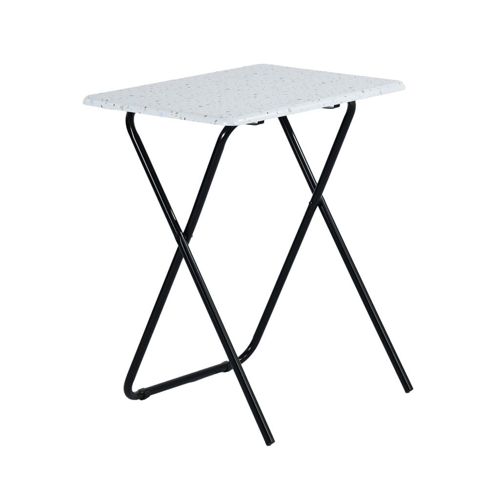 โต๊ะพับ FURDINI TERRAZZO PVC 60x40 ซม. สีเบจ