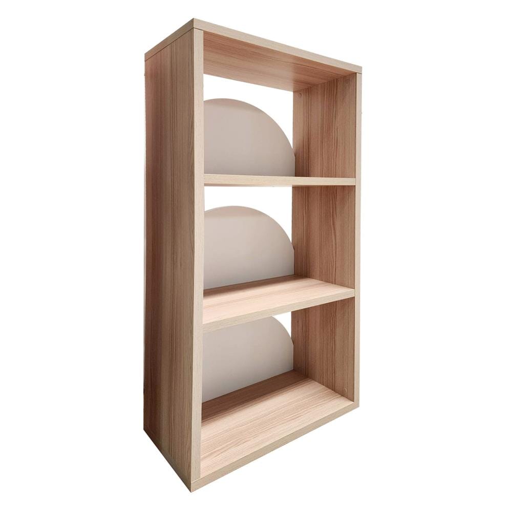 ชั้นวางของโล่ง 4 ชั้น FURDINI DEMI 60 ซม. สี PINE OAK/ขาว