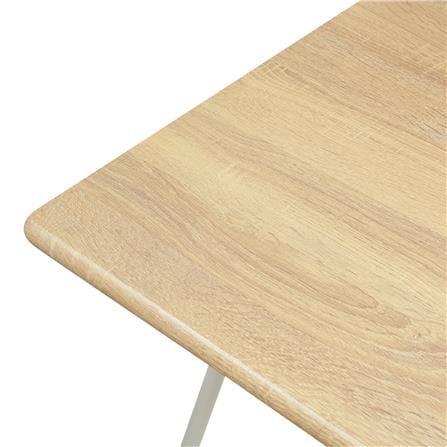 โต๊ะพับ FURDINI MEGAN MDF 80.5 ซม. สีโอ๊ค/ขาว_5