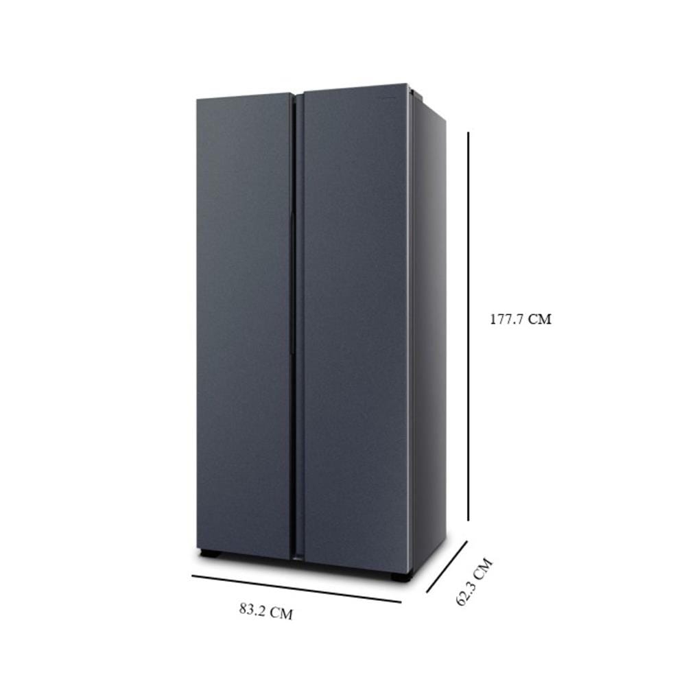 ตู้เย็น SIDE BY SIDE HISENSE RS588N4TS2N 16 คิว สีดำ