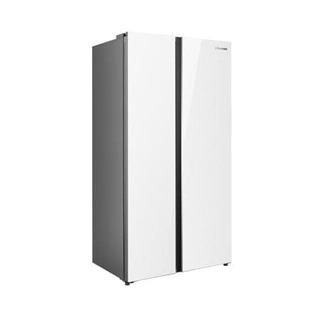 ตู้เย็น SIDE BY SIDE HISENSE RS708N4TWU 19.8 คิว กระจกขาว_2