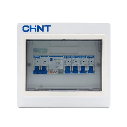 ชุดตู้คอนซูมเมอร์ยูนิต 4 ช่อง พร้อม RCBO CHINT 63 แอมป์_0