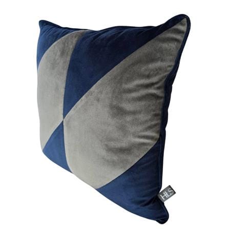 หมอนอิง HOME LIVING STYLE HELLA 18X18 นิ้ว สีน้ำเงิน/เทา_3