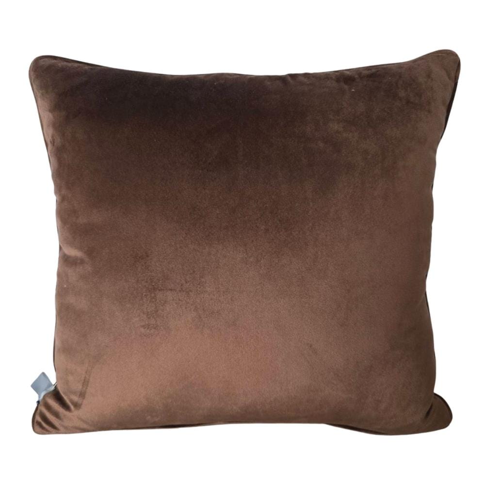 หมอนอิง HOME LIVING STYLE HELLA 18X18 นิ้ว สีน้ำตาล/ครีม