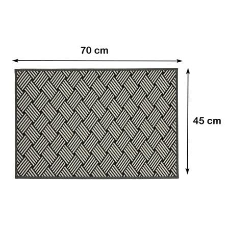 พรม HOME LIVING STYLE HEXTER 45X70ซม. สีเทาเข้ม_7