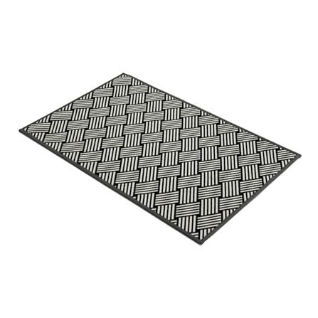 พรม HOME LIVING STYLE HEXTER 45X70ซม. สีเทาเข้ม_5