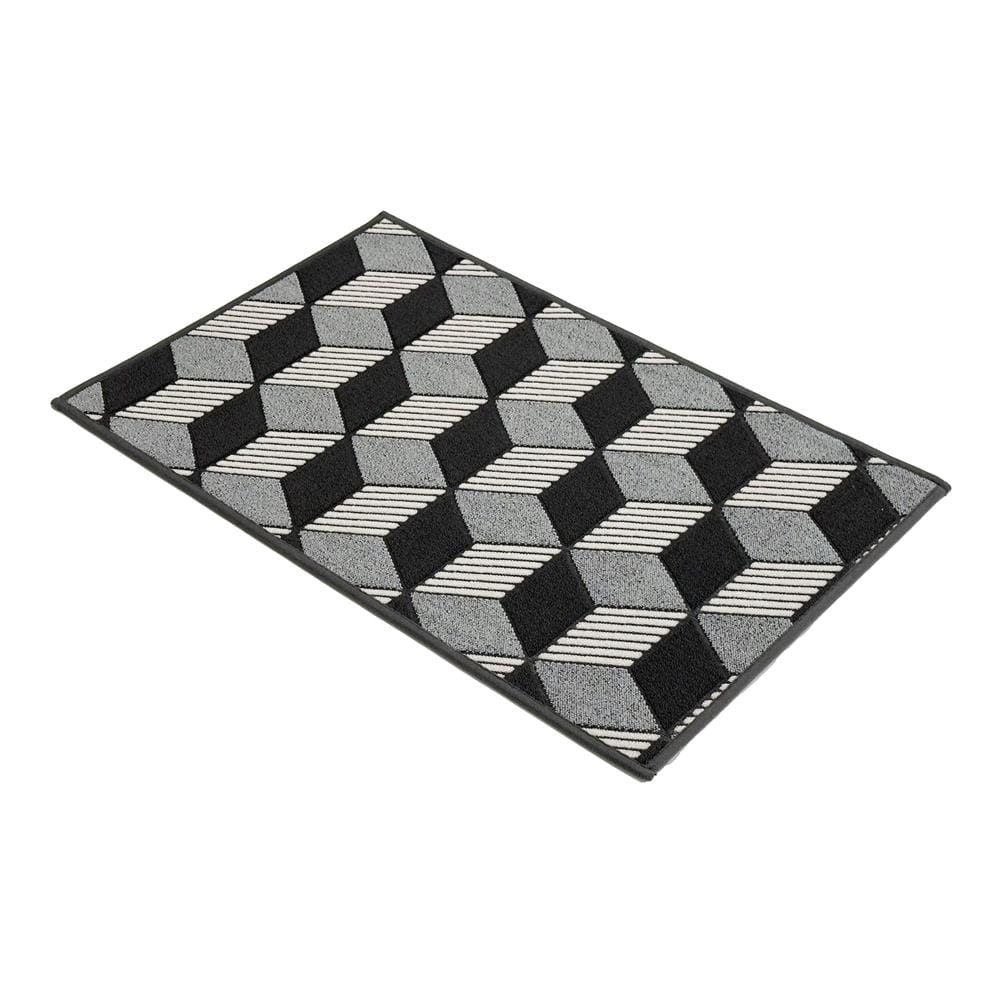 พรม HOME LIVING STYLE BRIXTON 45X70 ซม. สีเทาเข้ม