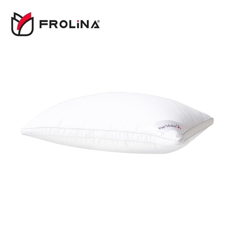 หมอนหนุน ไมโครไฟเบอร์ FROLINA ZEN RELIEF PRO S BAG 19x29 นิ้ว สีขาว