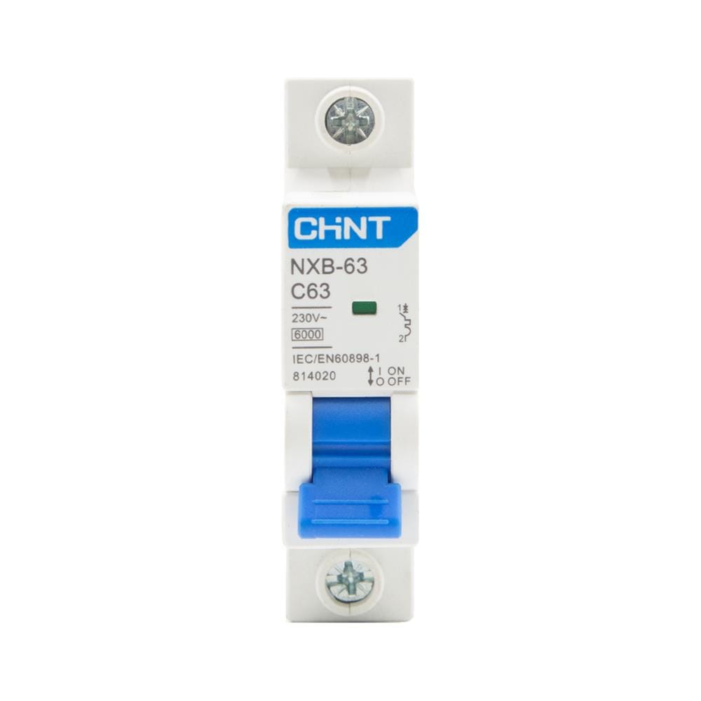 เซอร์กิตเบรกเกอร์ 63 แอมป์ 1 โพล 6KA CHINT NXB-63