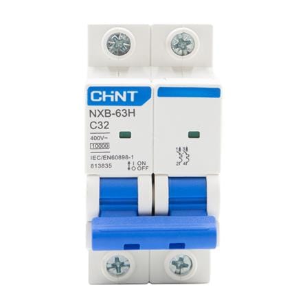 เมนเบรกเกอร์กันดูด 40 แอมป์ 2 โพล CHINT MCB NXB-63H_0