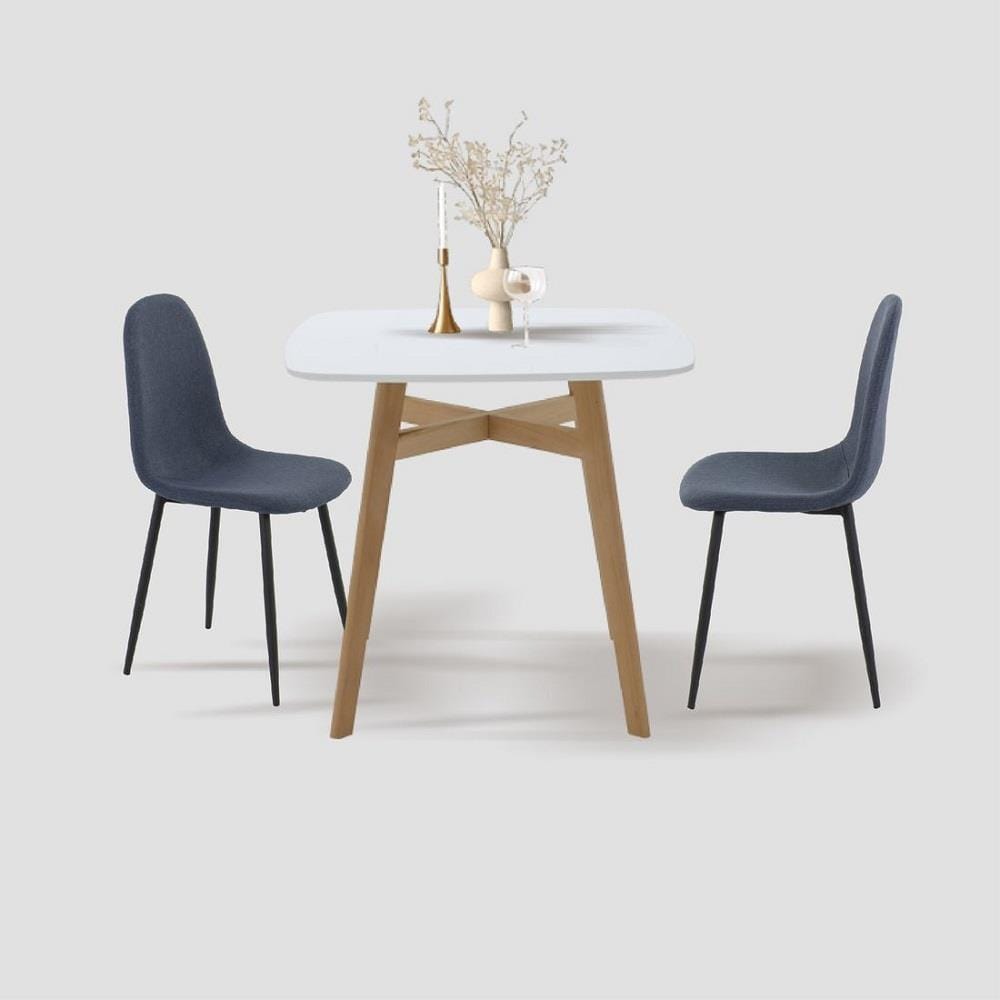 ชุดโต๊ะทานข้าว 2 ที่นั่ง SB FURNITURE JANORA&LALADA 59062979 สีขาว