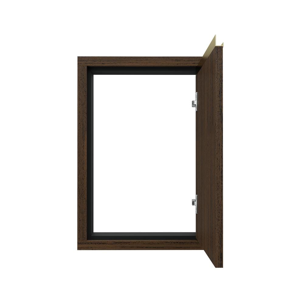 บานซิงค์เดี่ยวเรียบ JUPITER JUVENTAS 47x67 ซม. สี DARK TEAK
