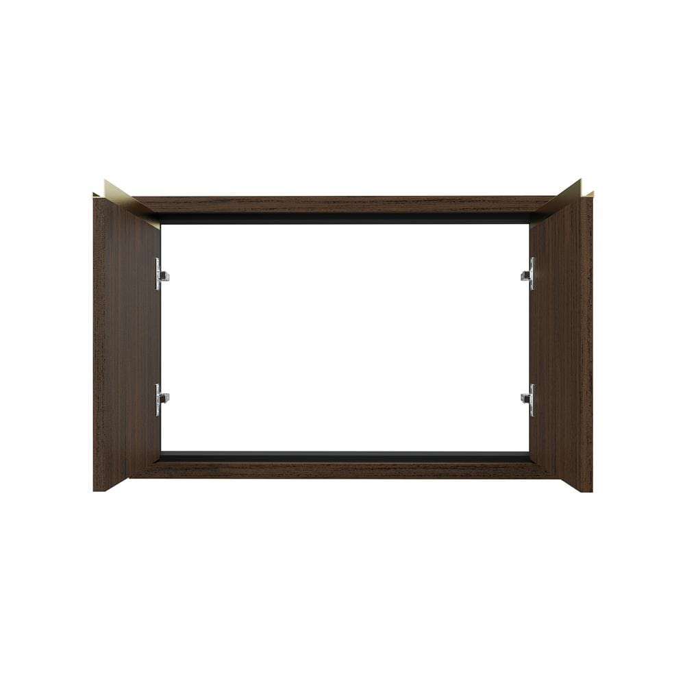 บานใต้เตา JUPITER JUVENTAS 87x57 ซม. สี DARK TEAK