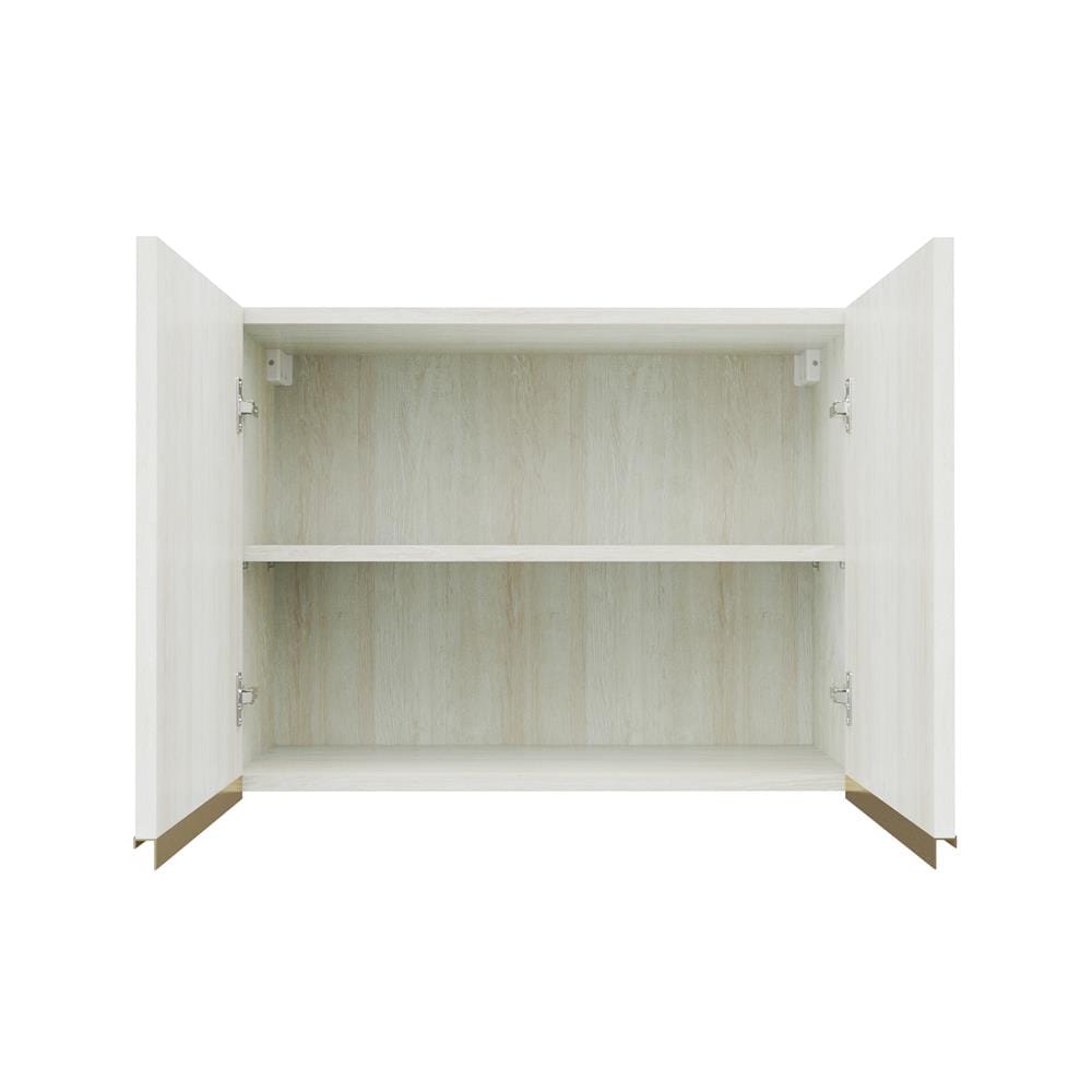 ตู้แขวนคู่ JUPITER JUVENTAS 80x60 ซม. สี SNOW WOOD