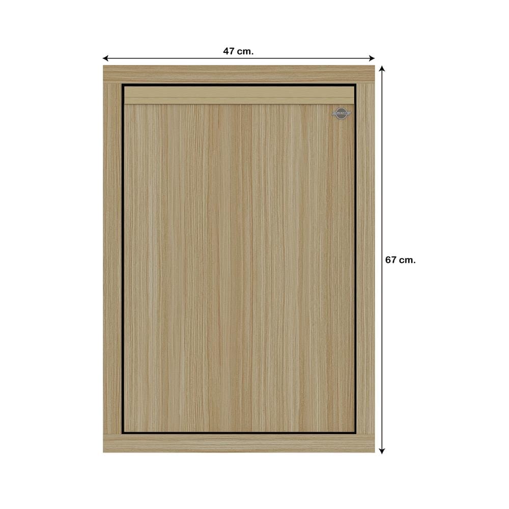 บานซิงค์เดี่ยวเรียบ JUPITER JUVENTAS 47x67 ซม. สี WOODS