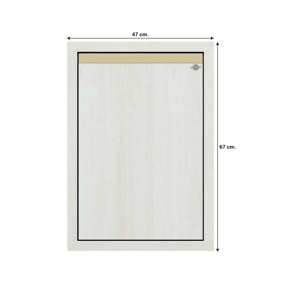 บานซิงค์เดี่ยว JUPITER JUVENTAS 47x67 ซม. สี SNOW WOOD