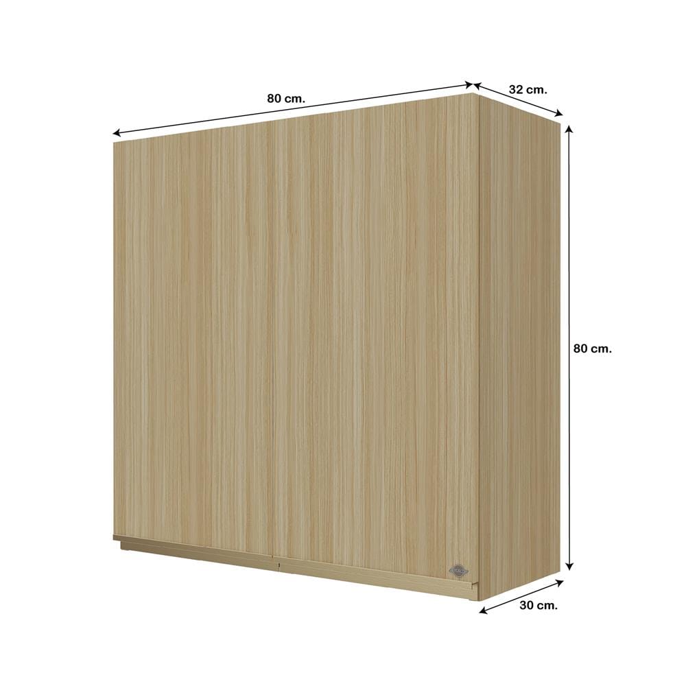 ตู้แขวนคู่ JUPITER JUVENTAS 80x80 ซม. สี WOODS