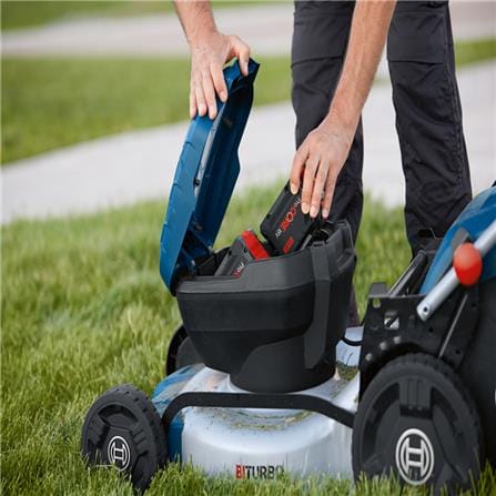 รถเข็นตัดหญ้าไร้สาย (เฉพาะตัวเครื่อง) BOSCH GRA18V2-46 18 โวลต์_2