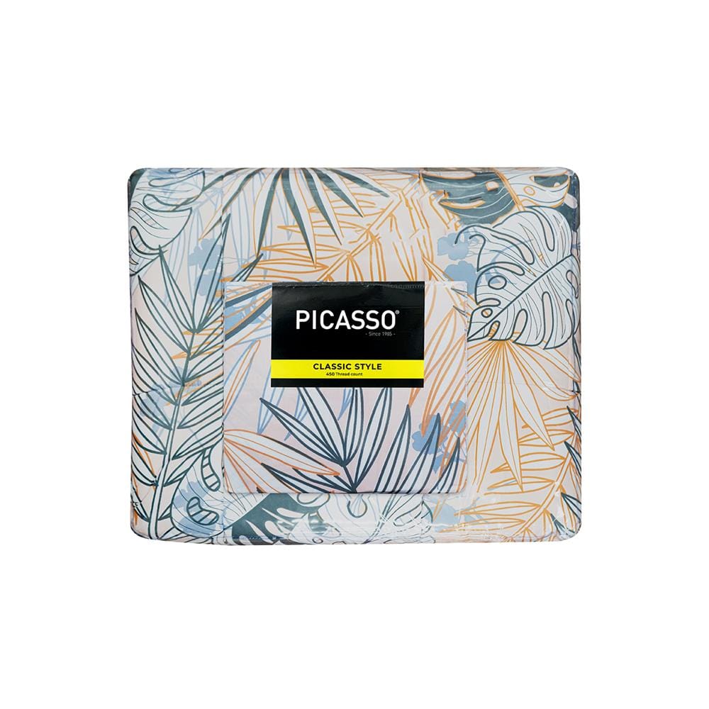 ชุดผ้าปูที่นอน 6 ฟุต (ชุด 6 ชิ้น) PICASSO CLASSIC STYLE ROSE GOLD