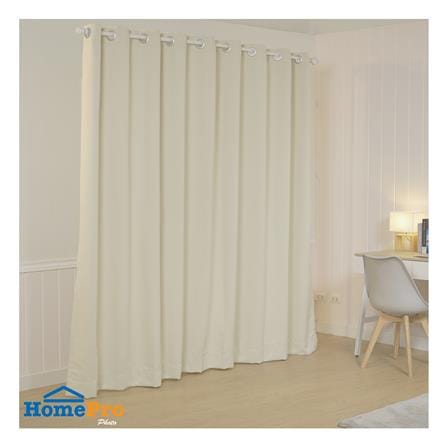 ผ้าม่าน EYELET HOME LIVING STYLE EASY UV 310X220 ซม. สีครีม_4