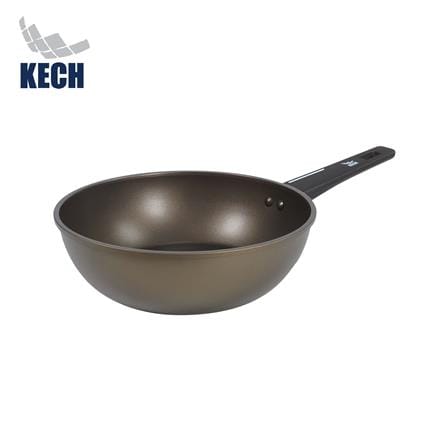 กระทะลึก 24 ซม. KECH SABLE IH สีน้ำตาล_0